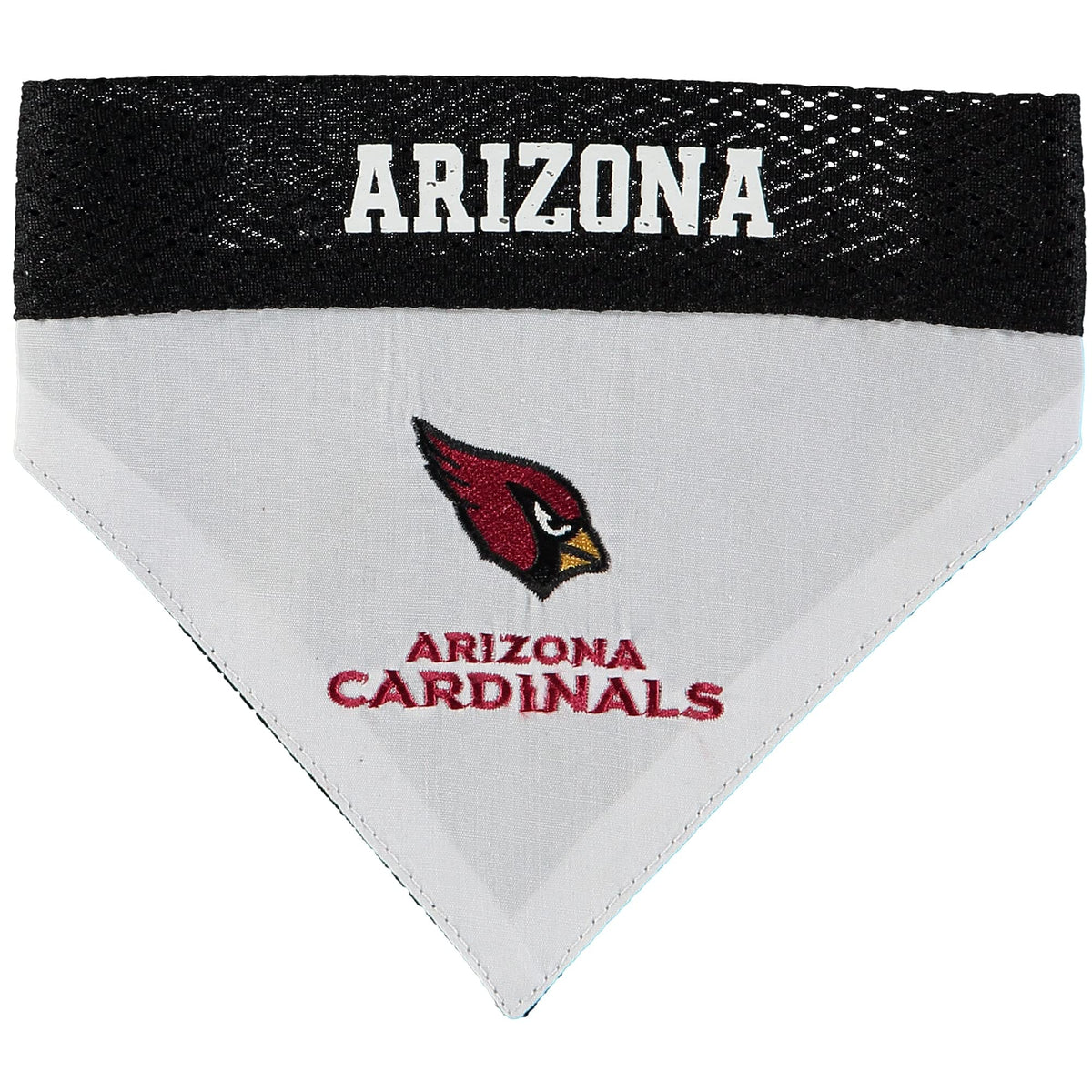 Pets First NFL DOG BANDANA - BALTIMORE RAVENS REVERSIBLE PET BANDANA. 2 Sided Sports Bandana with a PREMIUM Embroidery TEAM LOGO, Large/X-Large. - 2 Sizes & 32 NFL Teams available