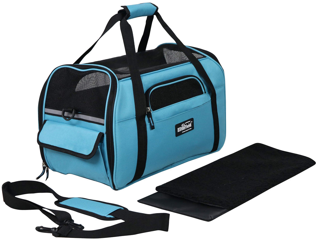 EliteField Soft-Sided Pet Carrier for Cats & Small Dogs (3-Year Warranty)