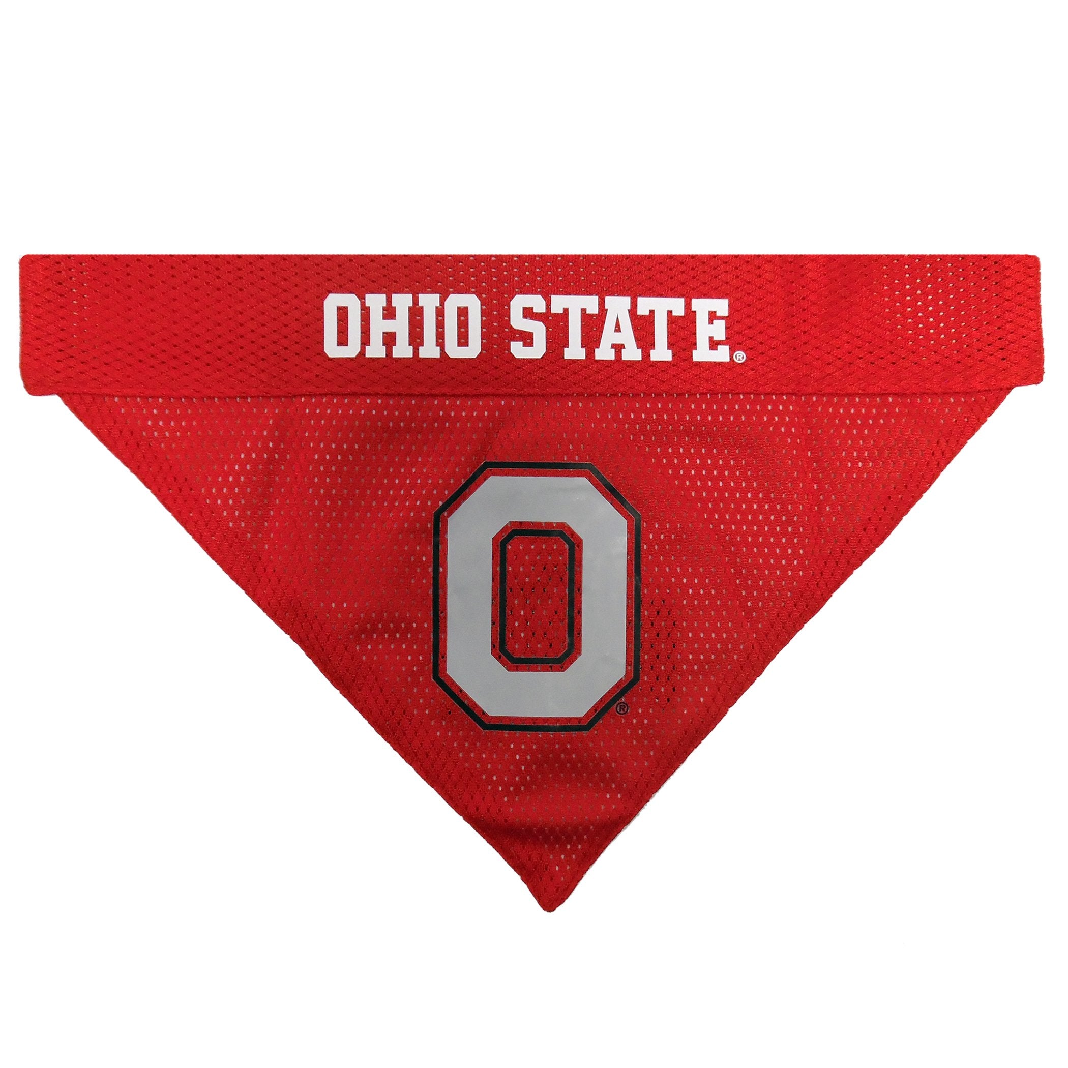 Pets First Collegiate Pet Accessories, Reversible Bandana, Ohio State Buckeyes Size XX-Large