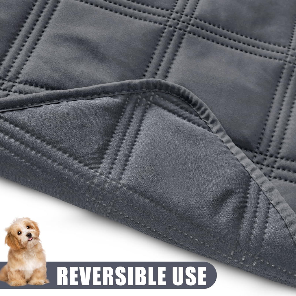 Smiry Waterproof Dog Bed Cover, Reversible Pet Blanket for Sofa Couch