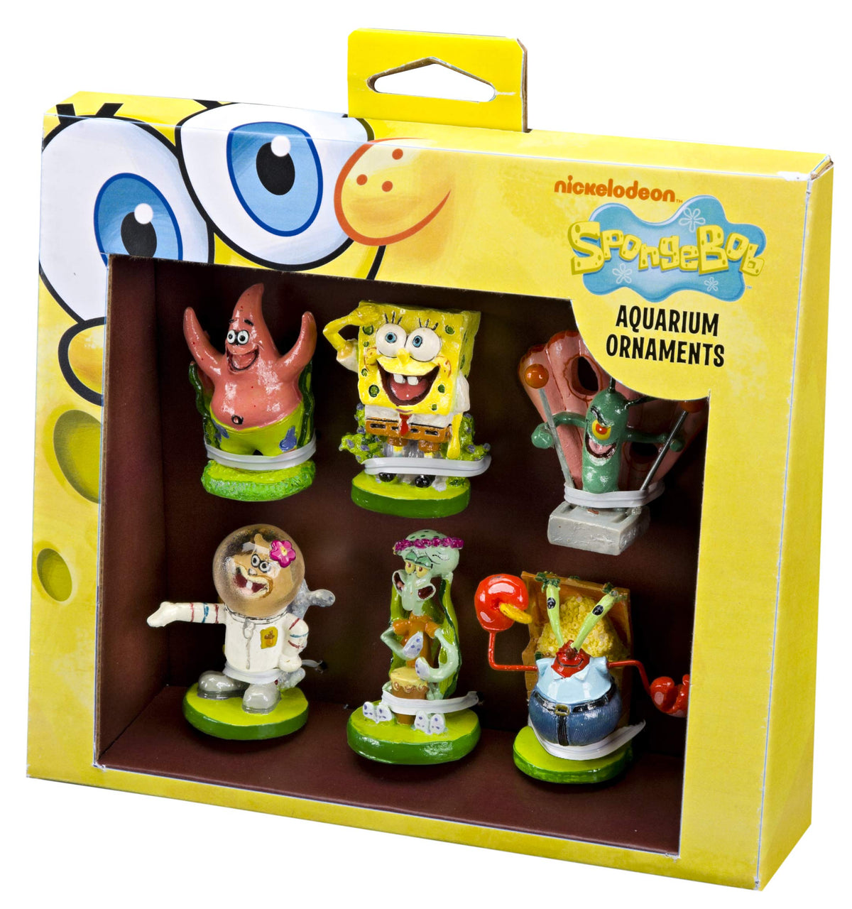 Penn-Plax Spongebob Squarepants Officially Licensed Aquarium Ornament – The Krusty Krab – Medium