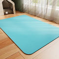 HotLive Dog Food Mat - Absorbent Cat Mat for Food and Water, No Stains Pet Feeding Bowl Mat, Easy to Clean Pet Placemats, Quick Dry Dog Water Dispenser Mat for Messy Drinkers | Teal 16"x 24"