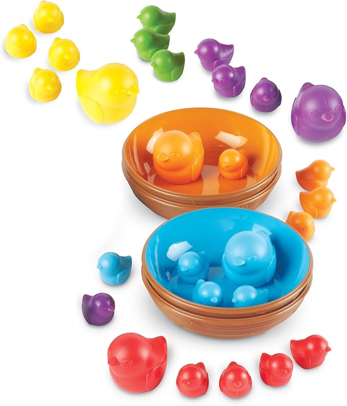 Learning Resources Birds in a Nest Sorting Set