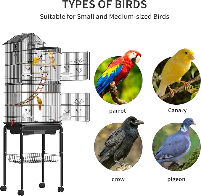 YITAHOME 62 Inch Large Bird Cage