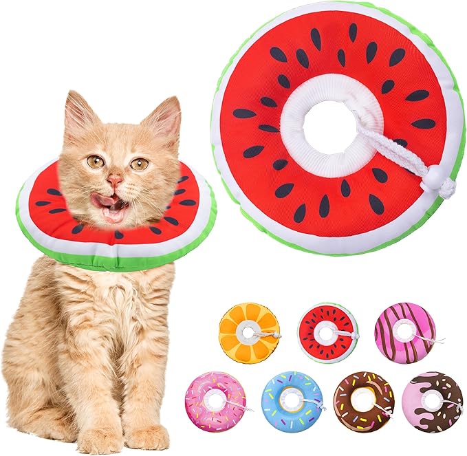 Seyezo Cat Cone Collar Soft, Adjustable Cat Recovery Cone