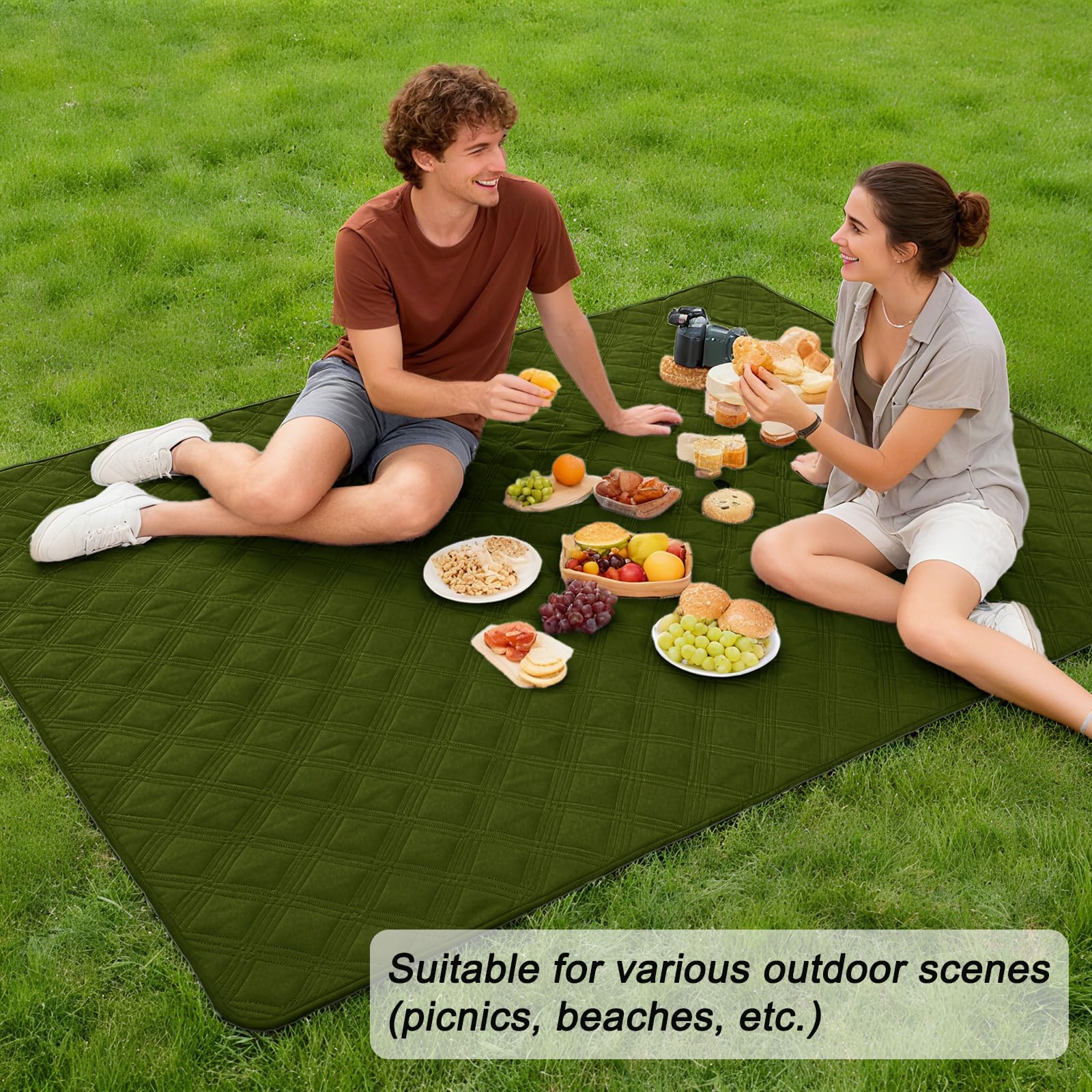 hyha Waterproof Reversible Dog Blanket, Soft Couch Cover for Dogs Washable
