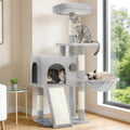 Gitelsnour Cat Tree Tower 42'' with Condo, Indoor Scratching Post GCT005SW