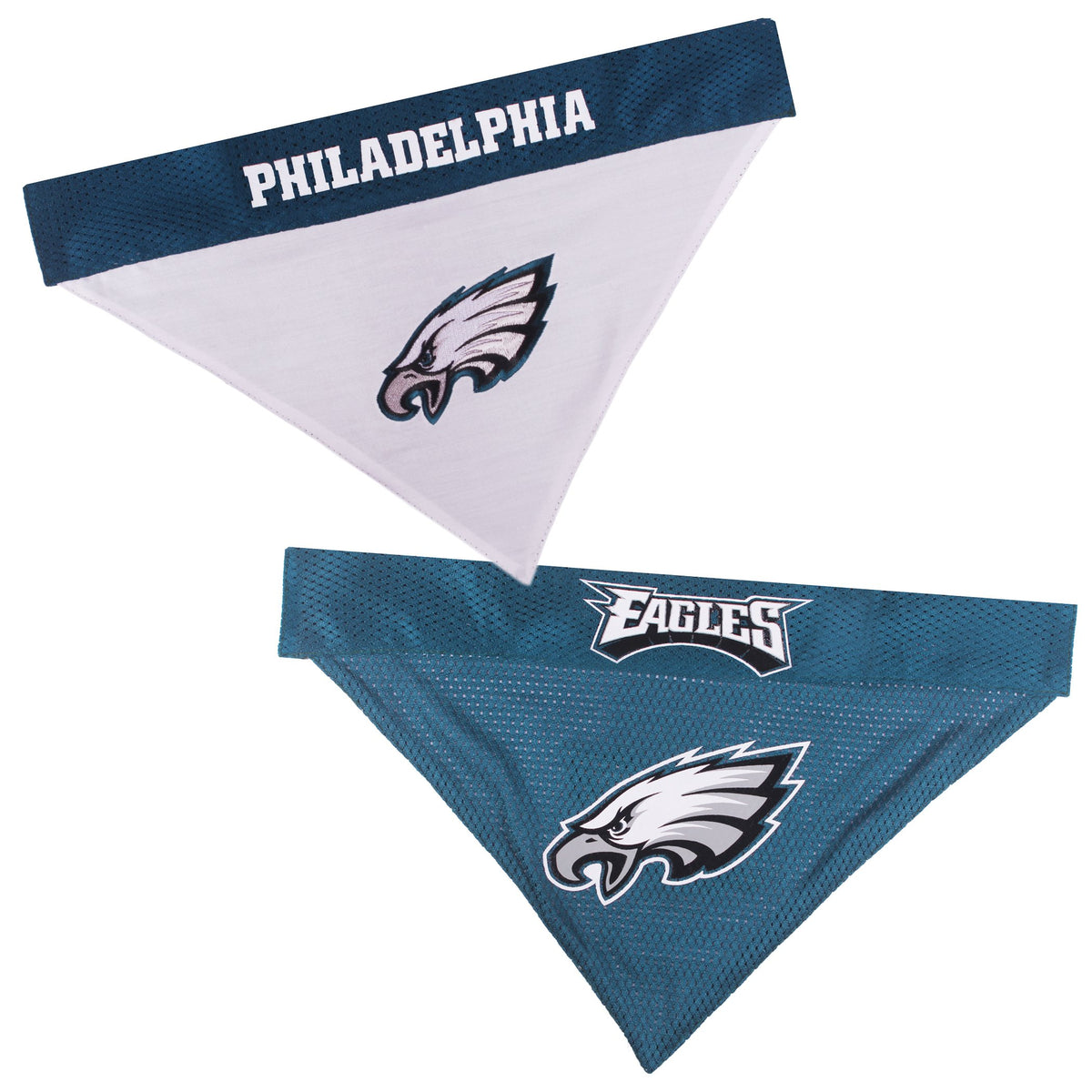 Pets First NFL DOG BANDANA - BALTIMORE RAVENS REVERSIBLE PET BANDANA. 2 Sided Sports Bandana with a PREMIUM Embroidery TEAM LOGO, Large/X-Large. - 2 Sizes & 32 NFL Teams available