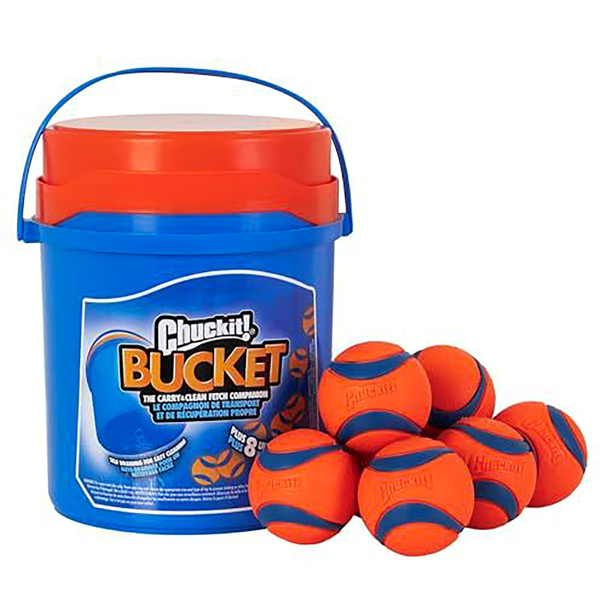 Chuckit! Ultra Ball Dog Toy, Durable Rubber, Medium 2.5-in, 2 Pack