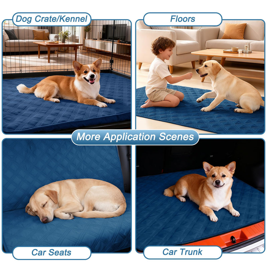 hyha Waterproof Reversible Dog Blanket, Soft Couch Cover for Dogs Washable