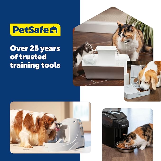 PetSafe Viva Pet Fountain Replacement Pump - Ultra-Quiet Pump - Backup Pump - LED Indicator - Auto Shut Off - Easy to Clean - Durable Build - Compact Fit