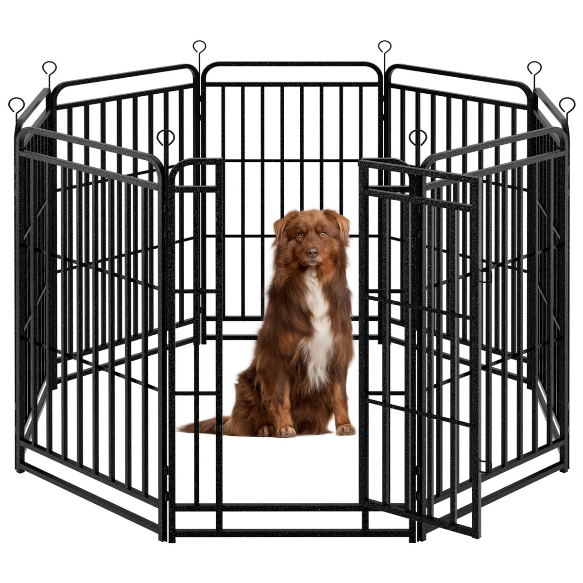 Kfvigoho Heavy Duty Dog Playpen 12 Steel Panels 47" Height