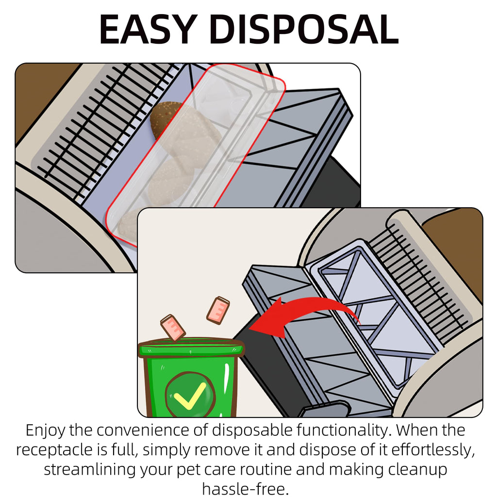 VIKOS Products Disposable Litter Box Waste Receptacles for Littermaid