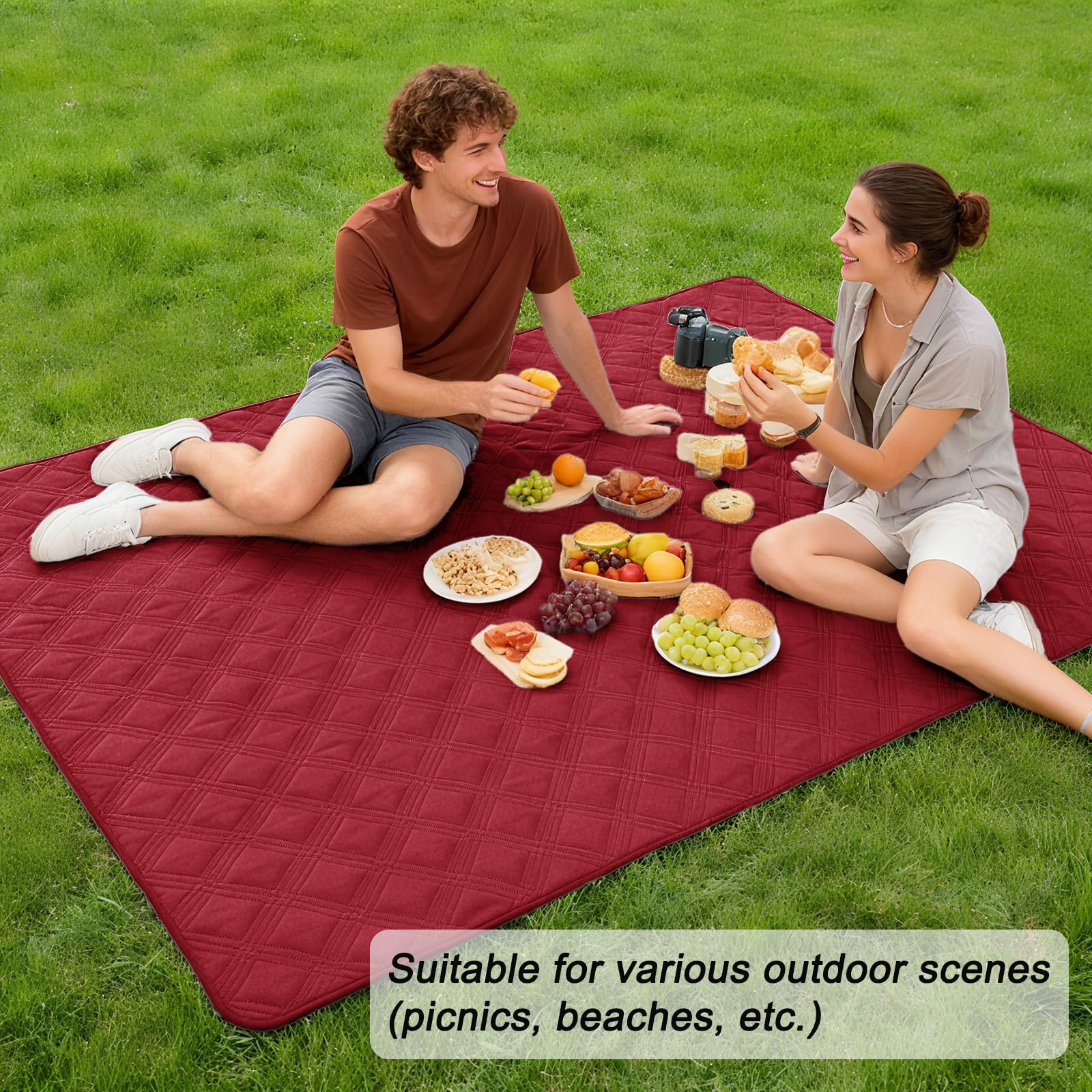 hyha Waterproof Reversible Dog Blanket, Soft Couch Cover for Dogs Washable