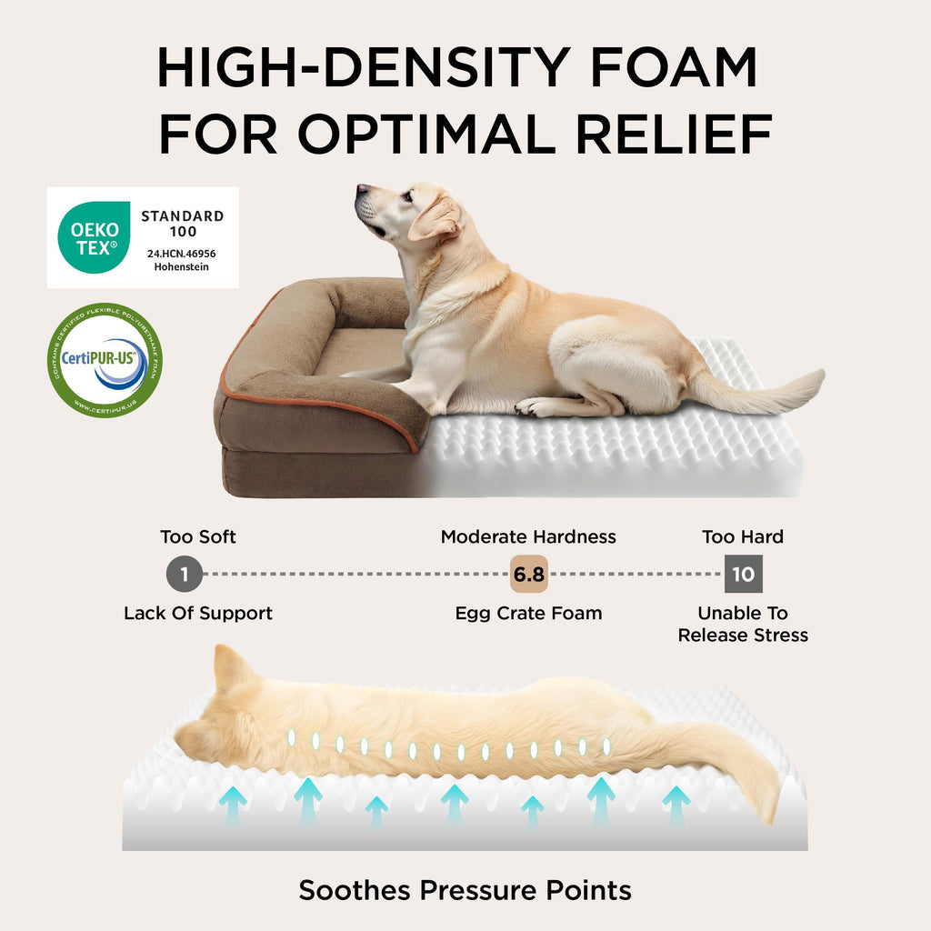 Bedsure Orthopedic XXL Dog Bed Extra Large with Removable Washable Cover