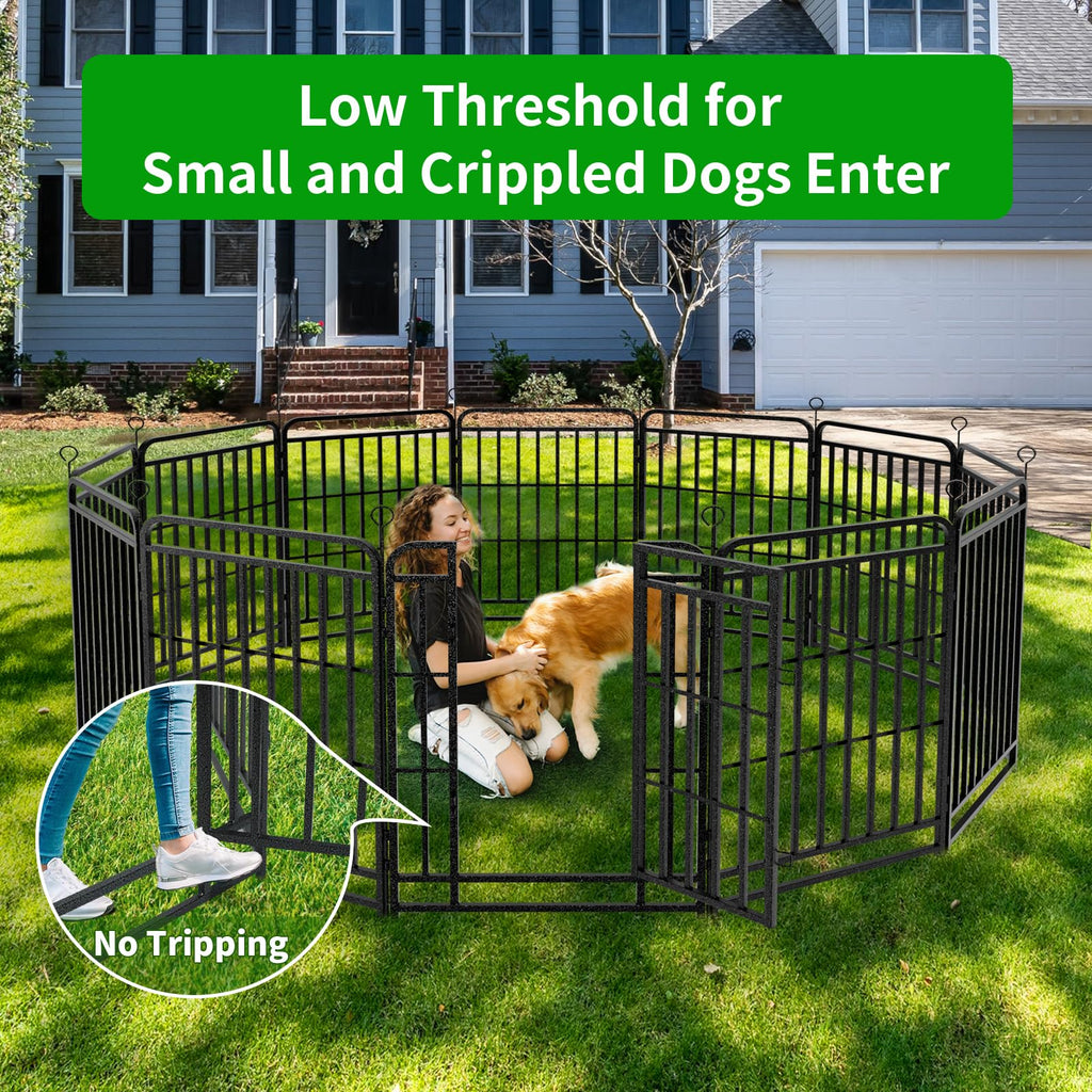 Kfvigoho Heavy Duty Dog Playpen 12 Steel Panels 40" Height
