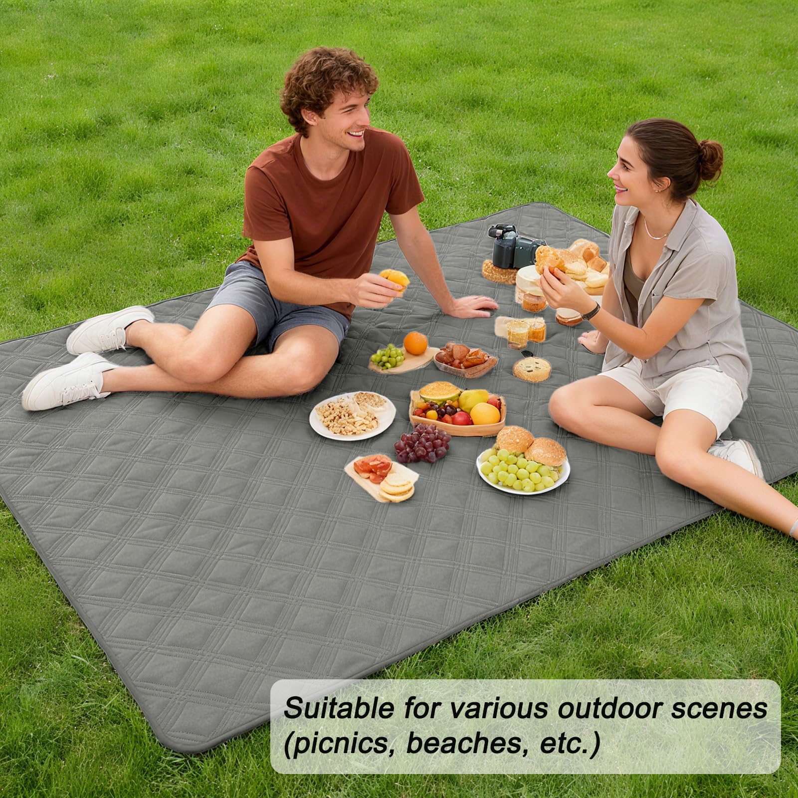 hyha Waterproof Reversible Dog Blanket, Soft Couch Cover for Dogs Washable