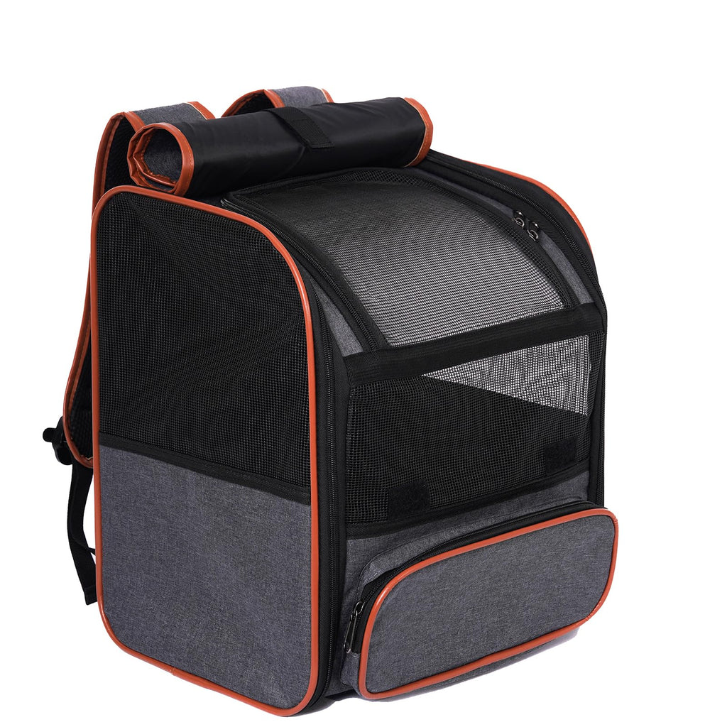 Pesen Cat Backpack Carrier, Breathable and Foldable, Up to 15 lbs