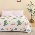 WenBags Waterproof Dog Bed Cover 60 * 80 Inches Throw Size,Pet Hair Resistant Reversible Couch Cover Mattress Protector,Leakproof Bed Liner/Sheet/Blanket for Adults Elderly Pets,Cute Dogs