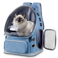 Cat Backpack Carrier Clear Bubble Window for Cats & Small Dogs up to 15 lb