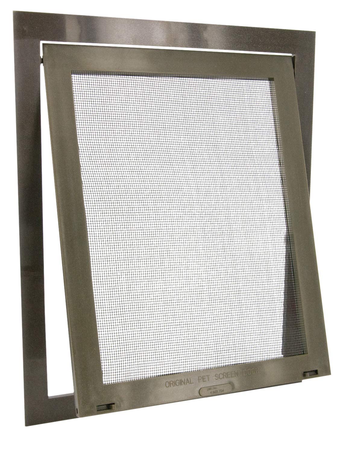 PetSafe Screen Door for Dogs & Cats, Up to 30 lb, Brown, Small
