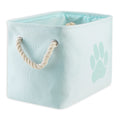 Bone Dry Pet Storage Collection Collapsible Bin, Rose, Medium Rectangle
