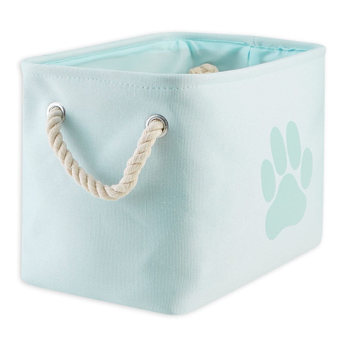 Bone Dry Pet Storage Collection Collapsible Bin, Rose, Medium Rectangle
