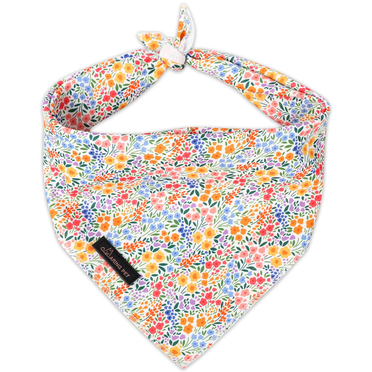 ARING PET Christmas Dog Bandanas, Red Green Pink Holiday Pet Bandana Scarf Triangle Bibs for Puppy Small Medium Large Boy Girl Dogs Cats-S