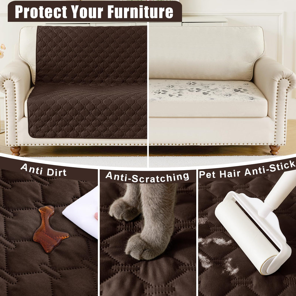 Smiry Waterproof Dog Bed Cover Blanket, Reversible Pet Blanket