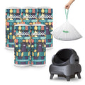 AMOGOGOPET 120 Pack Litter Bags Compatible with Neakasa M1 & wozhio & Open-X Open-Top Self-Cleaning Cat Litter Box, Replaced Waste Bags, Litter Box Liner, 27" x 13"