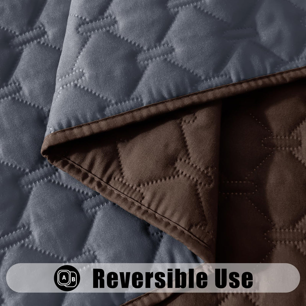 Smiry Waterproof Dog Bed Cover Blanket, Reversible Pet Blanket