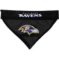 Pets First NFL DOG BANDANA - BALTIMORE RAVENS REVERSIBLE PET BANDANA. 2 Sided Sports Bandana with a PREMIUM Embroidery TEAM LOGO, Large/X-Large. - 2 Sizes & 32 NFL Teams available