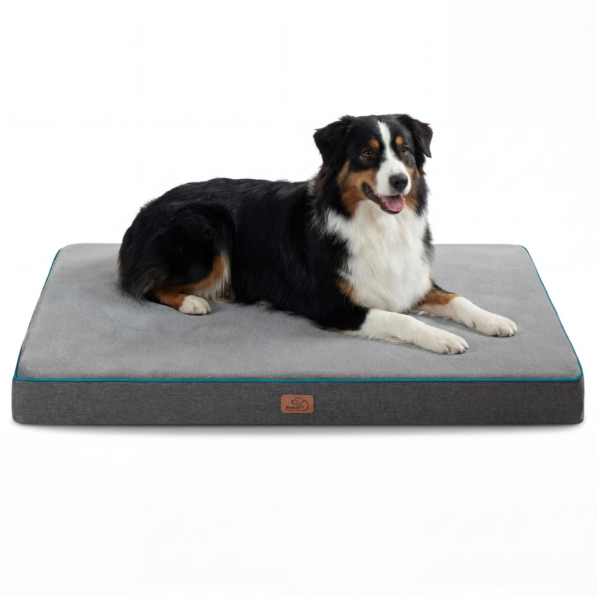 Bedsure Memory Foam Dog Beds Large Sized Dog, Orthopedic Crate Pads, 35x22