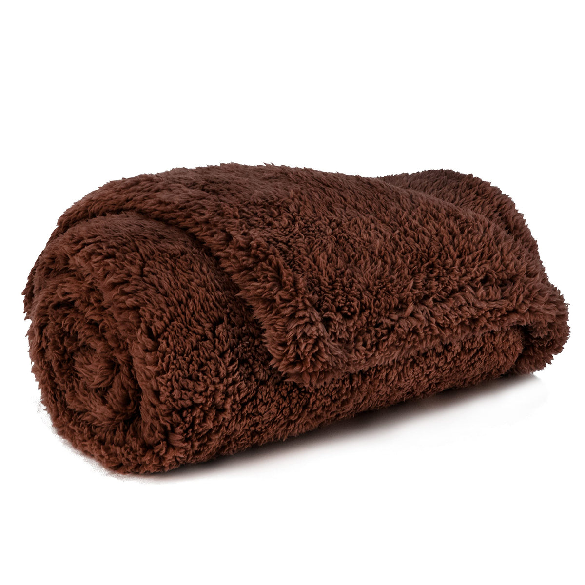 PetAmi Fluffy Sherpa Waterproof Dog Blanket for Medium Pet Cat 29x40, Blue