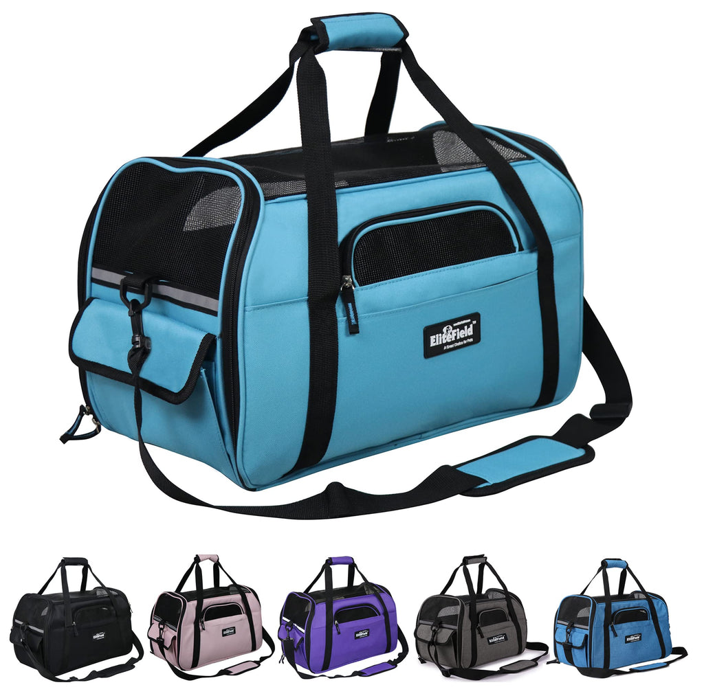 EliteField Soft-Sided Pet Carrier for Cats & Small Dogs (3-Year Warranty)