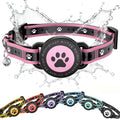 Airtag Cat Collar Breakaway, Reflective Cat Collar with AirTag Holder