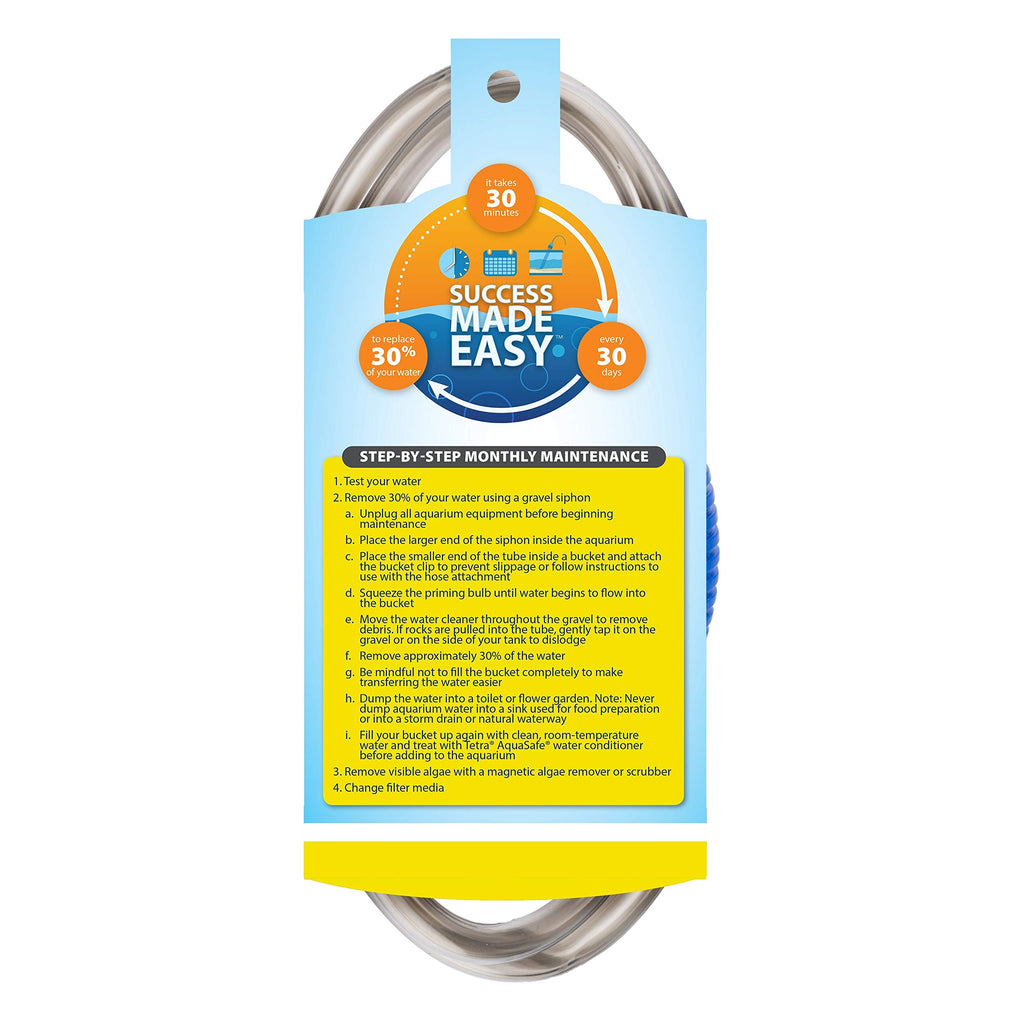 Tetra Water Cleaner Gravel Siphon for Aquariums Up to 55 Gal