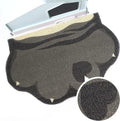 Cute Cat Litter Mat 24”x16”, Litter Box Mat, Litter Trapping Mat, Soft on Kitty Paws, Easy Clean, Anti Slip, Pet Accessories, Door Floor mats - TigerSpot Blackpaw