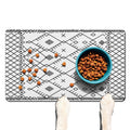 Absorbent Pet Dog Bowl Mat for Food and Water, Pet Cat Food Feeding Mat with Non Slip Rubber Backing, Dog Food Mats for Floors Waterproof, 24"x32"