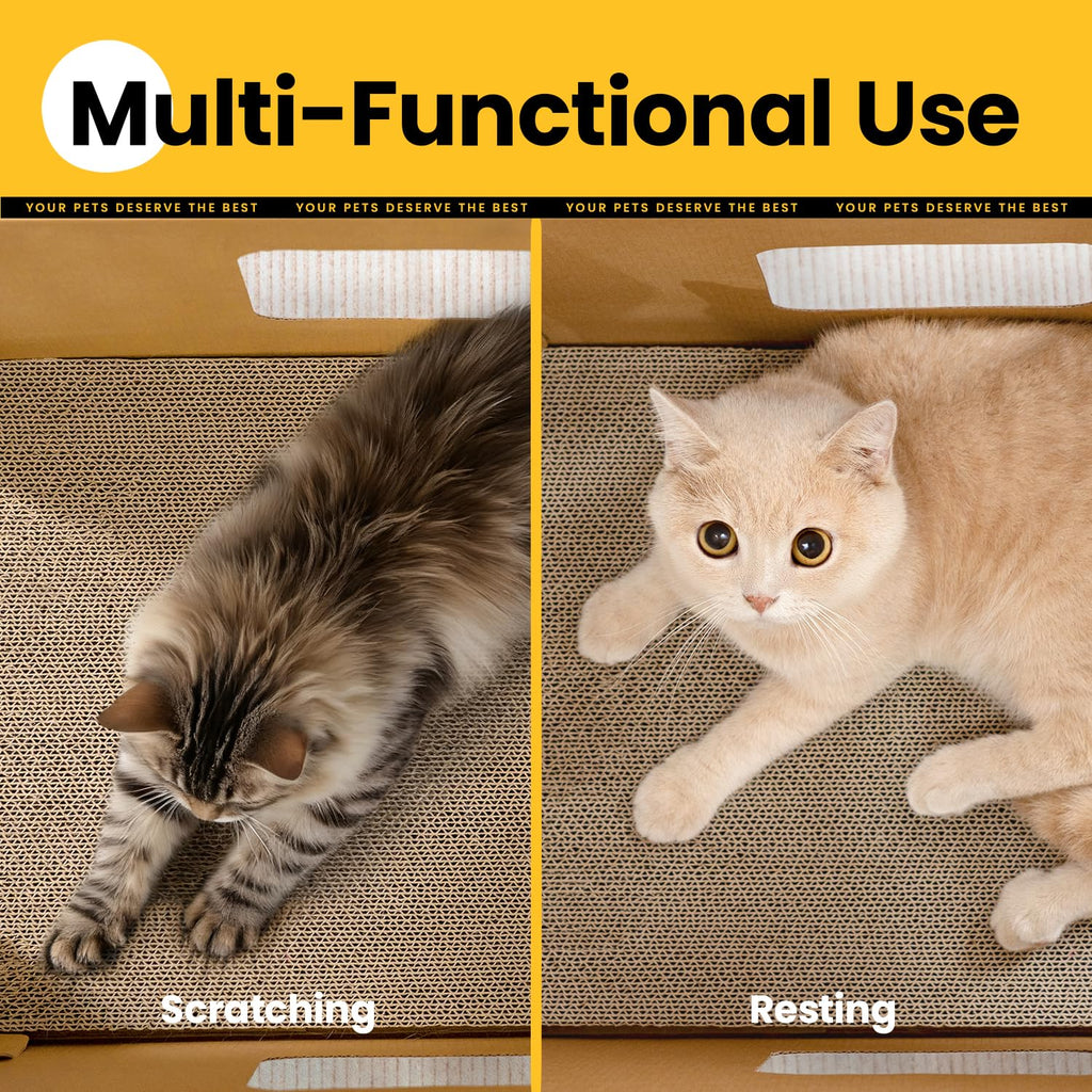 Conlun Large Cat House Scratching Pad Indoor Cave <18 lbs