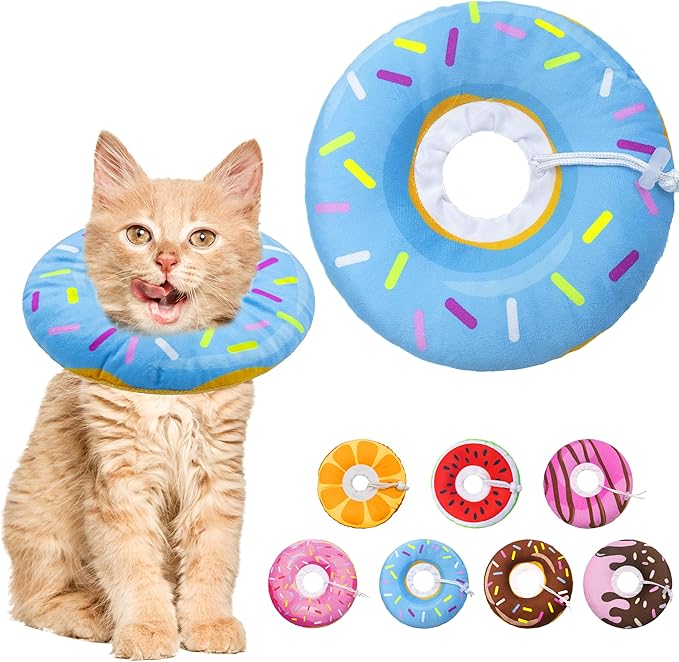 Seyezo Cat Cone Collar Soft, Adjustable Cat Recovery Cone