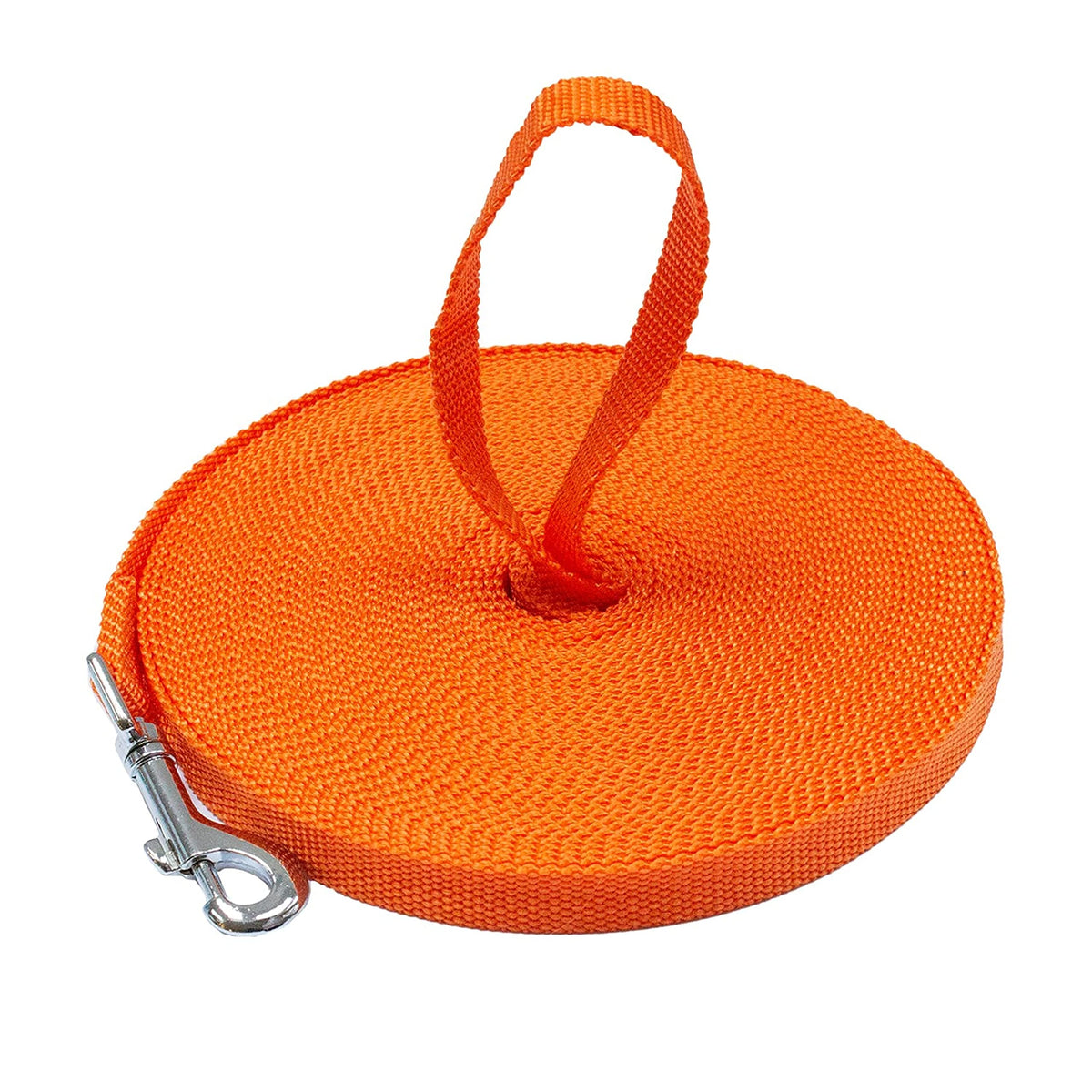 Long Dog Puppy Obedience Recall Training Agility Lead, Leash - BLUE, 15' Foot - by, Downtown Pet Supply
