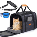 Morpilot Pet Carrier for Large Cats, Puppies & Small Dogs Up to 25lbs