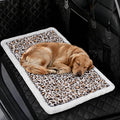 Backseat Dog Bed Mat for Car, Non-Slip Scratch-Resistant Dog Car Seat Cover, Soft Thick Pet Travel Cushion, Washable Back Seat Protector Blanket for Cars SUVs Trucks, 53 x 24 Inches