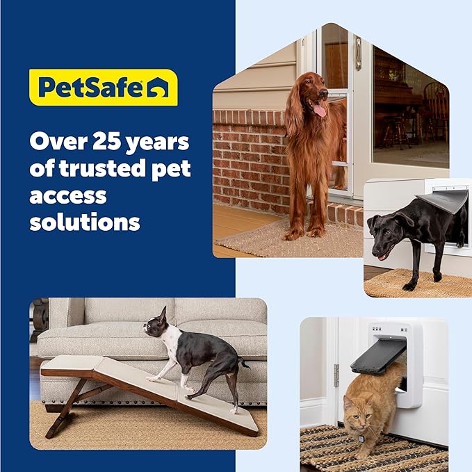 PetSafe Electronic Pet Door Wall Conversion Kit - Easy Installation - Telescoping Installation - Adjustable Entry Frame - Durable Wall Door Passage Kit