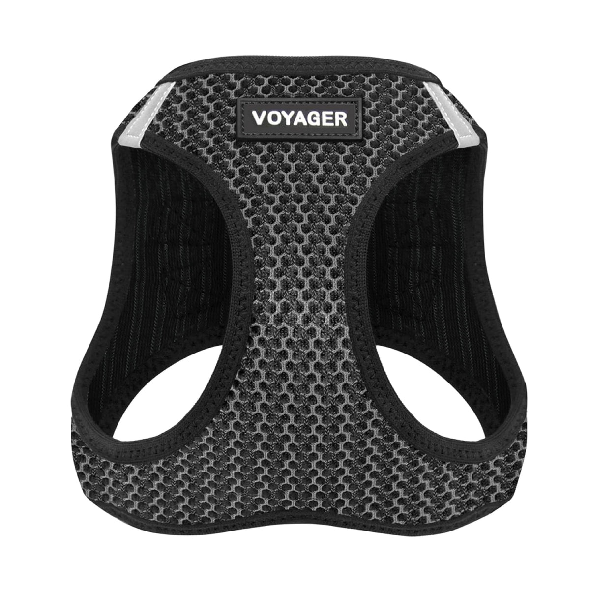 Voyager Step-in Air Dog Vest Harness - Orange/Black Trim, Large