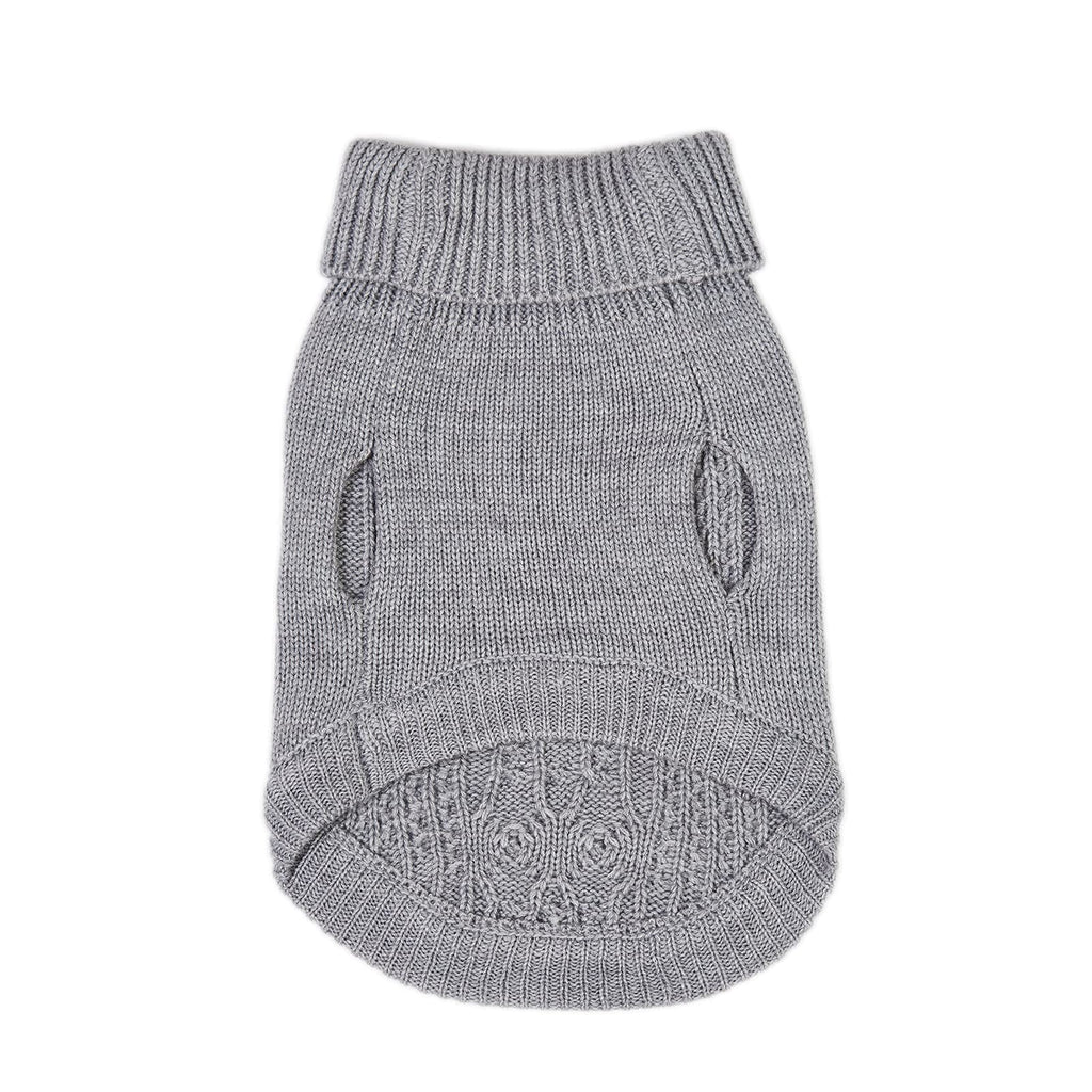 Jnancun Cat Sweater Stretchy,19 Colors,6 Sizes,Snug Winter (Grey, Large, Vest)