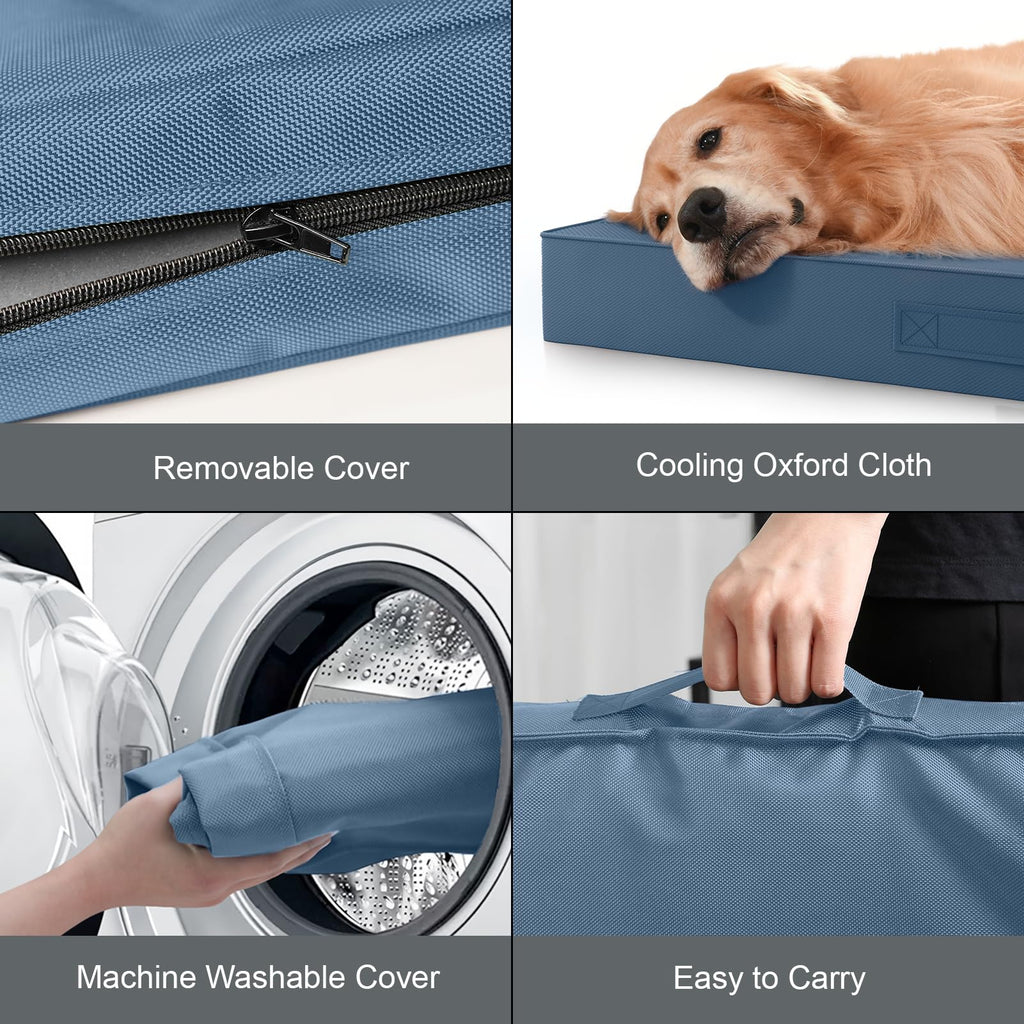 Tail Stories Orthopedic Waterproof Dog Bed for Small Dogs and Cats