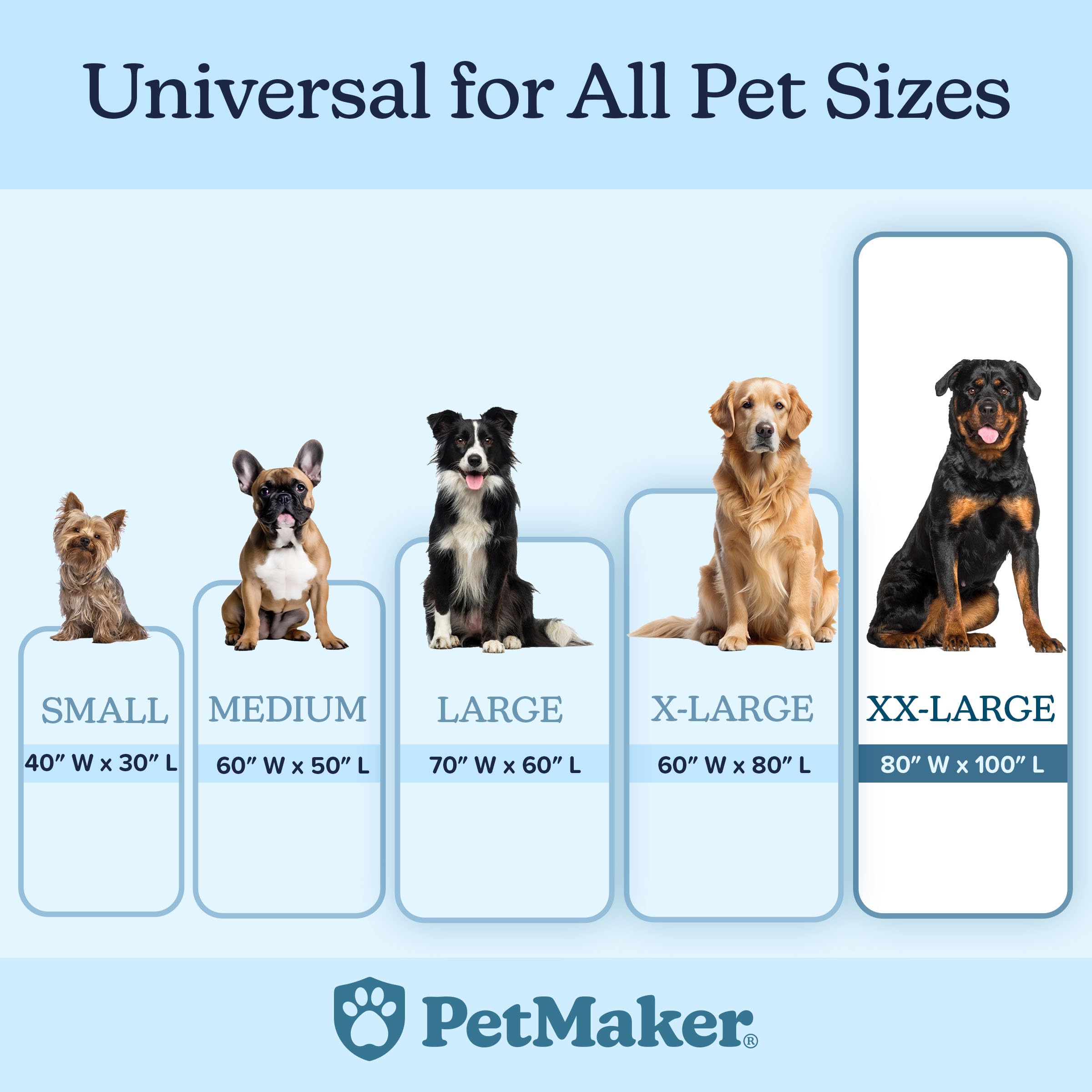 PETMAKER Dog Blanket, Tan, 80” x 100”