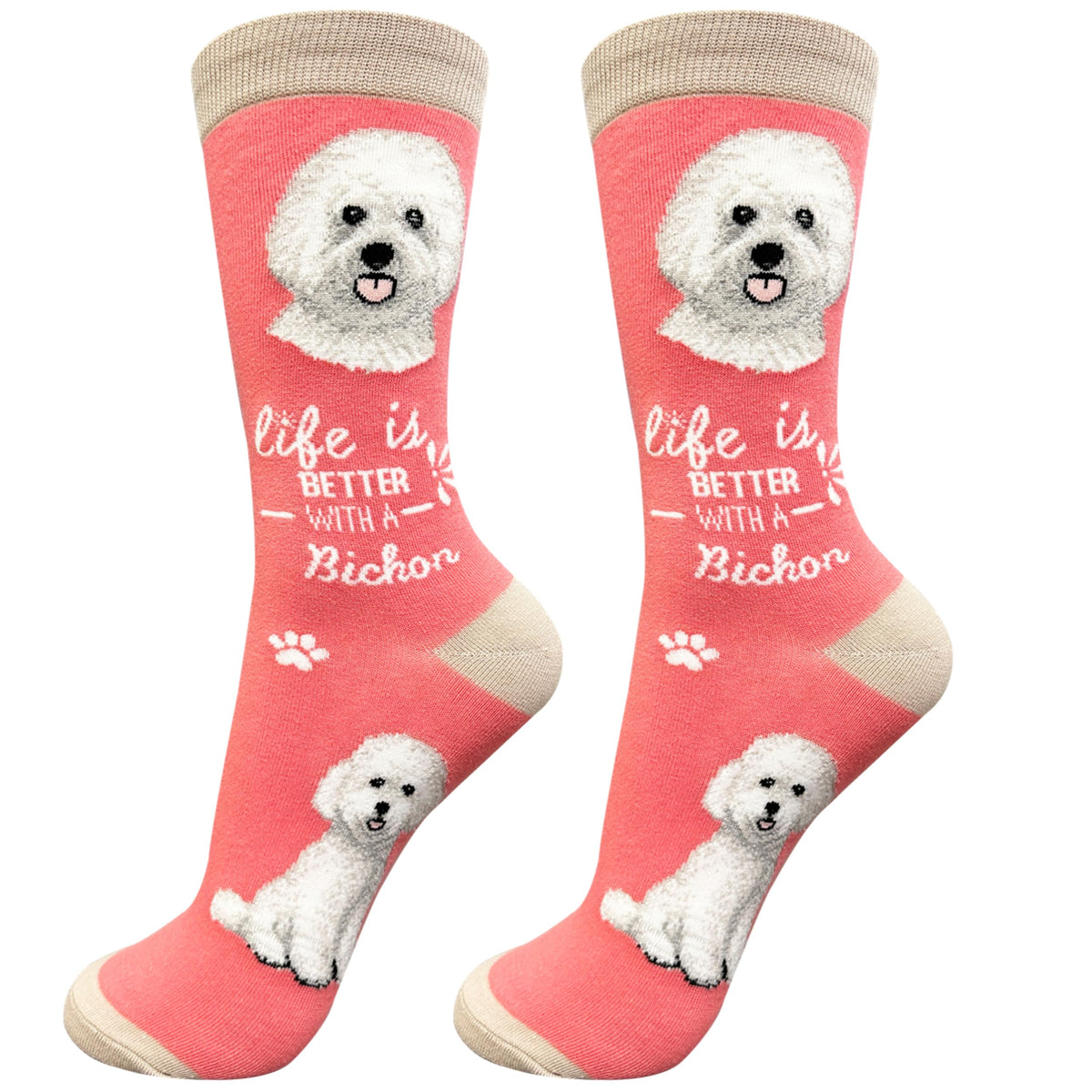 E&S Pets Pet Lover Socks - Dog Socks - Cat Socks - Fun Pet Lover Gifts - Cute Crew Socks - Unisex Novelty Socks - One Size Fits Most (Australian Cattle Dog)